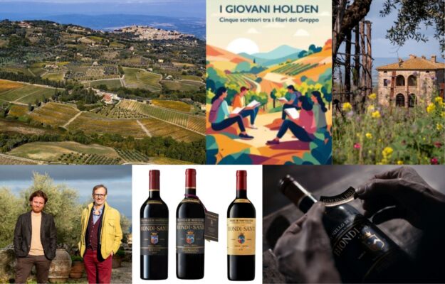 BIONDI SANTI, BRUNELLO DI MONTALCINO, FAMIGLIA DESCOURS, FEDERICO RADI, GIAMPIERO BERTOLINI, GRUPPO EPI, LA VOCE DI BIONDI-SANTI, MONTALCINO, SCUOLA HOLDEN, TENUTA GREPPO, VECCHIE RISERVE, Italia