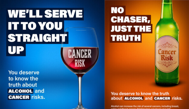 Vino, birra, alcol e rischio cancro: la campagna shock della citt&agrave; di New York