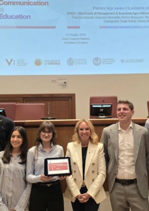 Young people discuss responsible drinking, because &ldquo;Communication is Education,&rdquo; by Federvini
