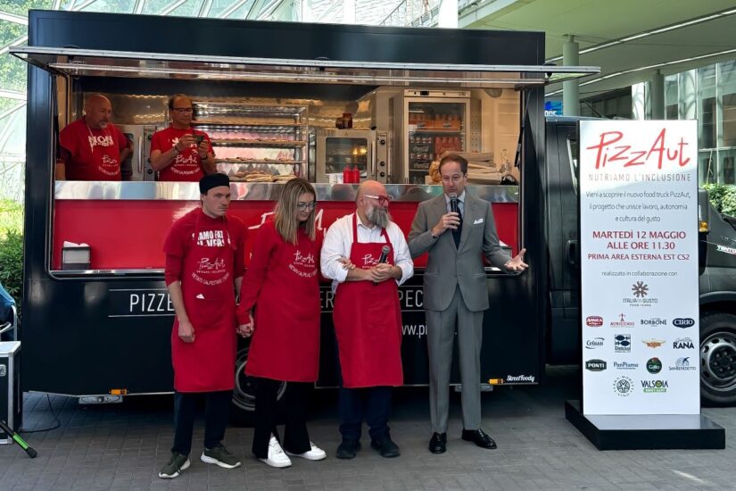 Il food truck di PizzAut con il Consorzio Italia del Gusto 