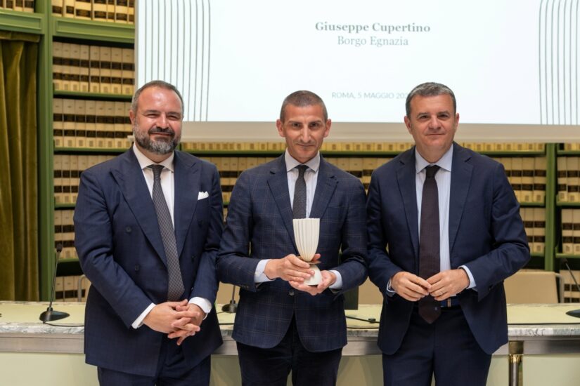 La premiazione di Giuseppe Cupertino, Borgo Egnazia