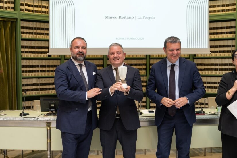 La premiazione di Marco Reitano, La Pergola