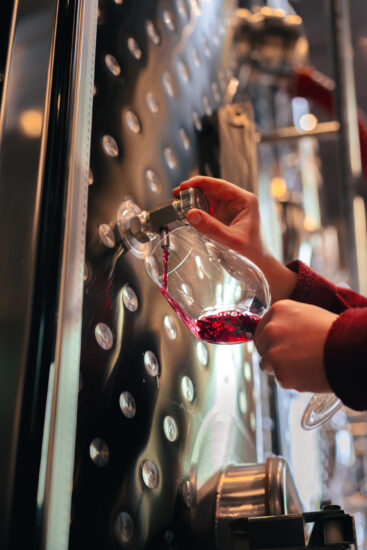 La nuova cantina del Cabreo di Folonari, in Chianti Classico (ph: Angelo Trani)