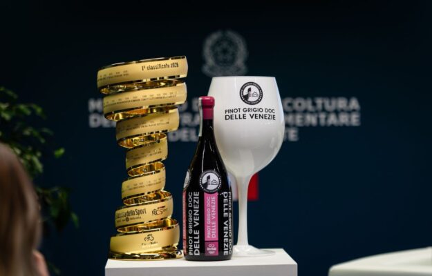CICLISMO, CONSORZIO DOC DELLE VENEZIE, GIRO D'ITALIA, LUCA RIGOTTI, MAGLIA ROSA, PINOT GRIGIO DOC DELLE VENEZIE, SPORT, Italia