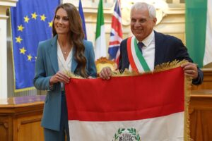 Tra paesaggi bucolici e gastronomia del territorio,&nbsp;Kate Middleton in visita a Reggio Emilia