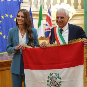 Tra paesaggi bucolici e gastronomia del territorio,&nbsp;Kate Middleton in visita a Reggio Emilia