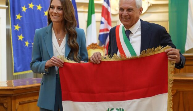 Tra paesaggi bucolici e gastronomia del territorio,&nbsp;Kate Middleton in visita a Reggio Emilia