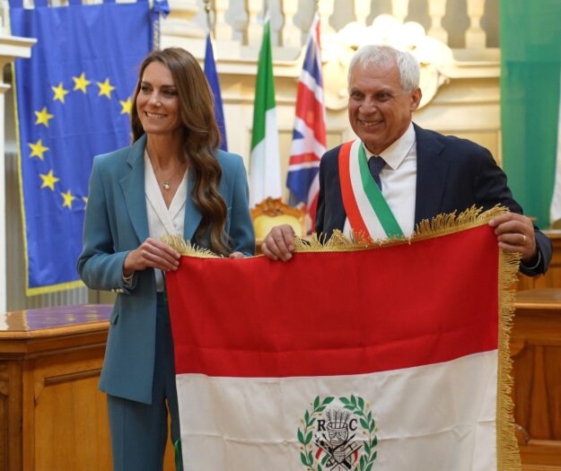 Tra paesaggi bucolici e gastronomia del territorio,&nbsp;Kate Middleton in visita a Reggio Emilia