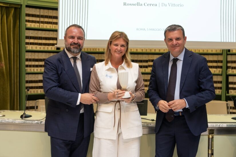 La premiazione di Rossella Cerea, Da Vittorio