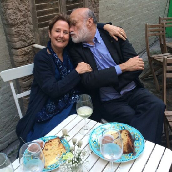 Alice Waters e Carlo Petrini (credit: Slow Food)