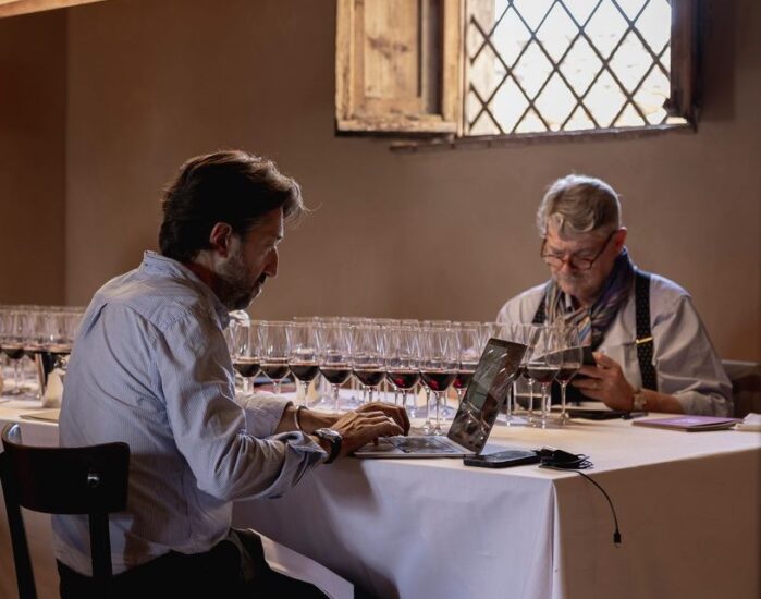 Aldo Fiordelli (JamesSuckling.com) e Marco Sabellico (Gambero Rosso)