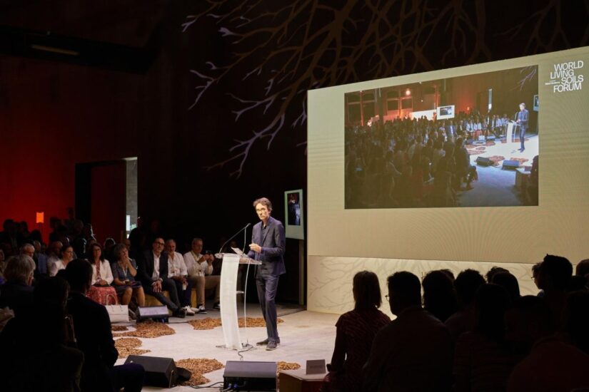 Antoine Arnault al “World Living Soils Forum” (credit: X/Antoine Arnault)