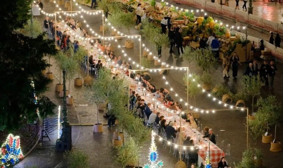 Le immagini della serata in diretta su Rai1 (ph: Facebook/Ministero del Turismo)