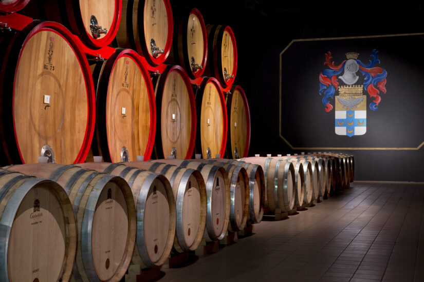 La cantina Ciacci Piccolomini d’Aragona, a Montalcino