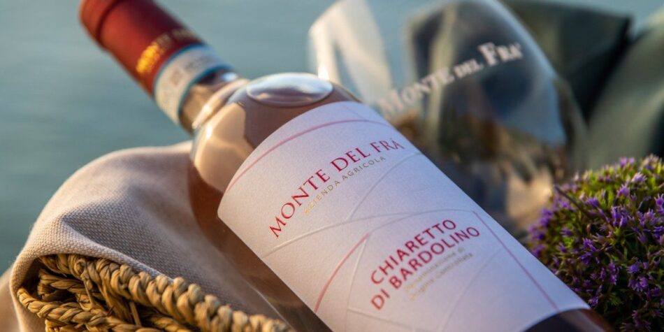 Il Chiaretto del Bardolino di Monte del Frà è nella wine list di Aer Lingus