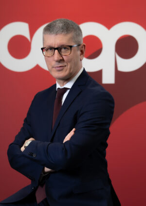 Coop-Italia, tiene il fatturato nel 2025, a 17 miliardi di euro. Domenico Brisigotti alla presidenza