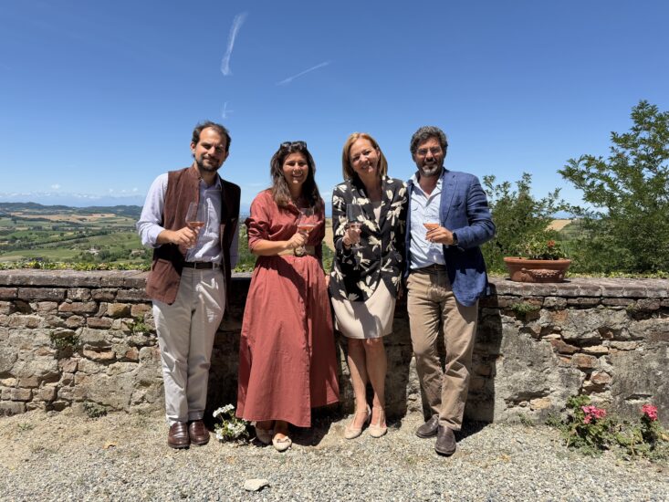 Emanuele e Consolata Visconti, Cinzia Benzi e Giuseppe Visconti
