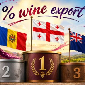 Georgia, Moldova e Nuova Zelanda: i Paesi in cui il vino incide di pi&ugrave; sul totale delle esportazioni