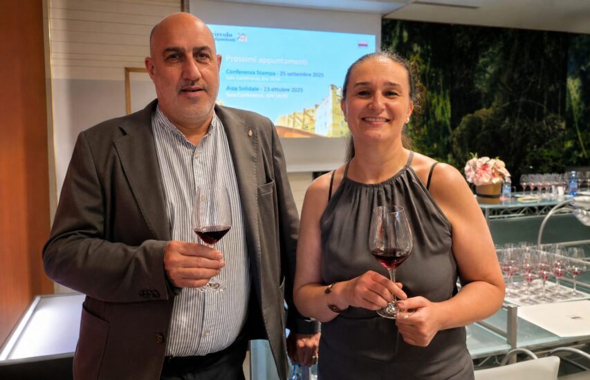 Sergio Germano ed Elisa Spada, vertici del Consorzio di Barolo e Barbaresco
