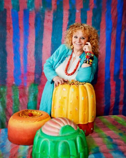 La “vulcanica” Luisanna Messeri a “Buono e Bio in Festa” con FederBio e Slow Food a Roma (ph: Facebook/Luisanna Messeri)
