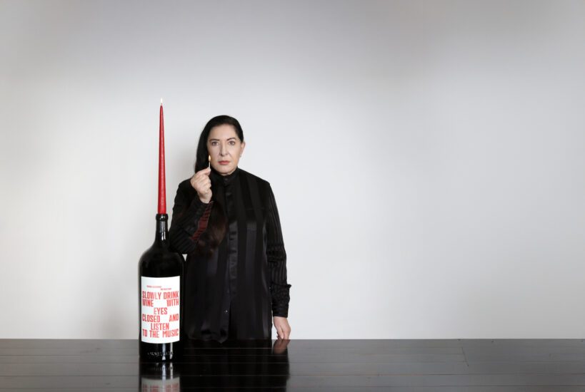 Marina Abramovic per Ornellaia (ph: Marco Anelli)