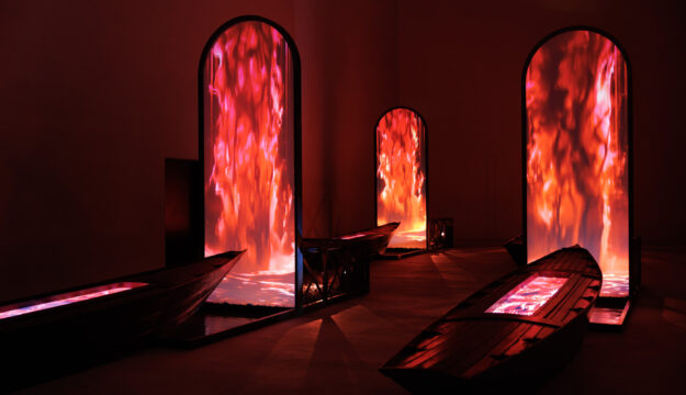 Il vino diventa luce, immagine e movimento nell&rsquo;installazione site-specific &ldquo;L&rsquo;Anima dell&rsquo;Amarone&rdquo;