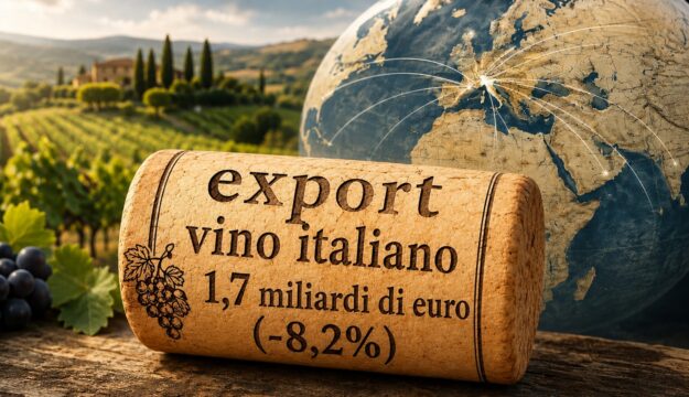 Export, Italian wine continues the recovery: in March 2026 1.7 billion in value (-8.2% on 2025)