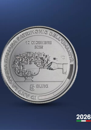 Dalla tavola alla numismatica: nasce la moneta della &ldquo;Cucina Italiana Patrimonio Unesco&rdquo;