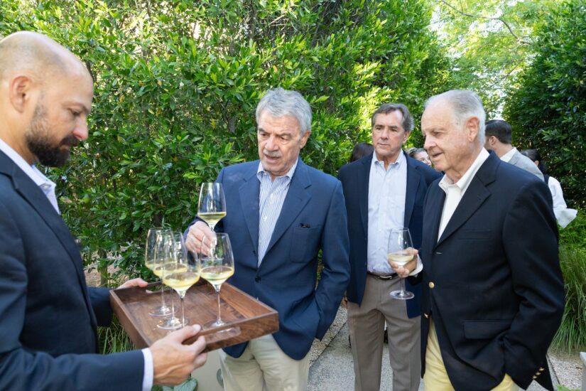 Renzo Cotarella, ad Marchesi Antinori, e Piero Antinori