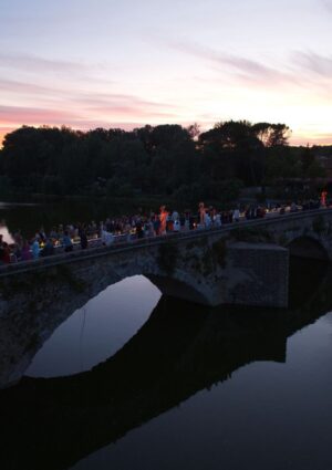 Metti una sera a cena su Ponte Buriano, lo sfondo della &ldquo;Gioconda&rdquo; di Leonardo da Vinci