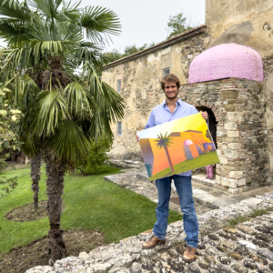 Vino e arte, le opere di Salvo, tra i pi&ugrave; quotati artisti italiani, alla Tenuta di Trinoro