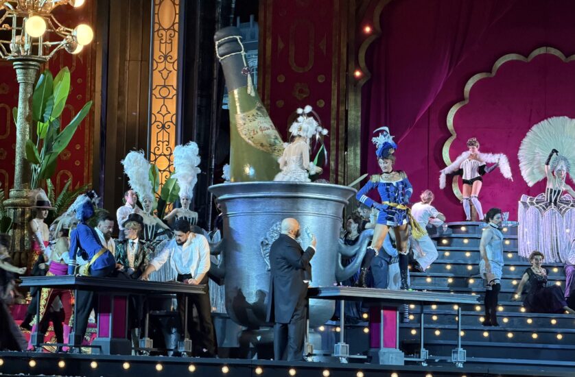 “Libiamo ne’ lieti calici” e “French Cancan” all’Arena di Verona (ph: WineNews) 
