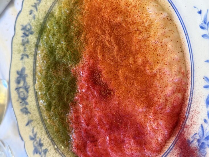 Il risotto futurista di Andrea Ribaldone per Vicara