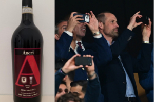 Una magnum di Amarone Aneri per il Principe William: il regalo dell&rsquo;Aston Villa al tifoso speciale