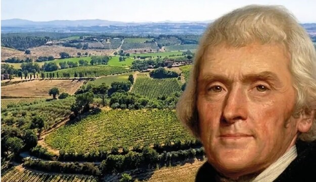 Tra vino e libert&agrave;, Thomas Jefferson e Filippo Mazzei, ed il Vino Nobile di Montepulciano