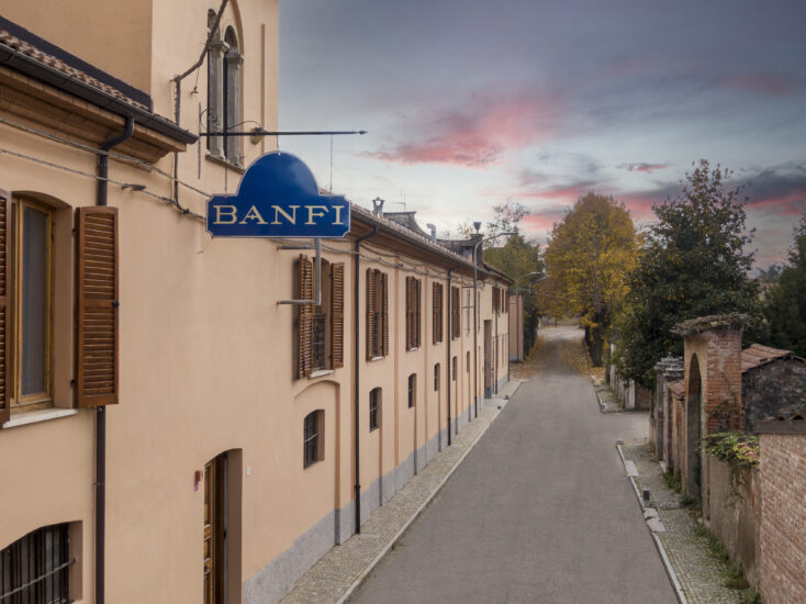 La cantina Banfi Piemonte di Strevi, vittima di furto