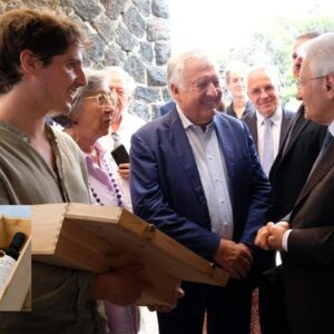 Il Passito di Pantelleria in omaggio al Presidente della Repubblica, Sergio Mattarella