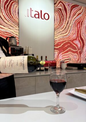 I vini del &ldquo;Genio italiano&rdquo; in treno: la partnership tra Leonardo da Vinci Spa (Caviro) e Italo