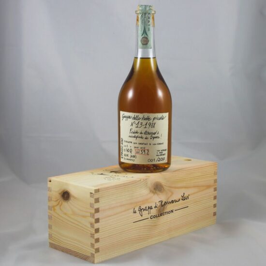 La grappa della Distilleria di Romano Levi 
