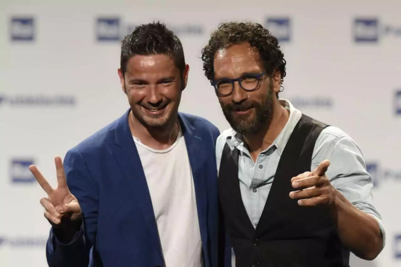 I conduttori Rai Tinto e Federico Quaranta 