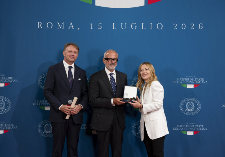 Roscioli con Lollobrigida e Meloni