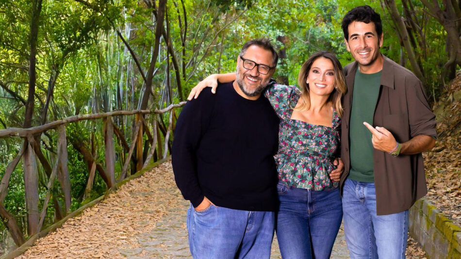 Peppone Calabrese, Margherita Granbassi e Fabio Gallo conduttori di “Linea Verde” (Rai Uno)