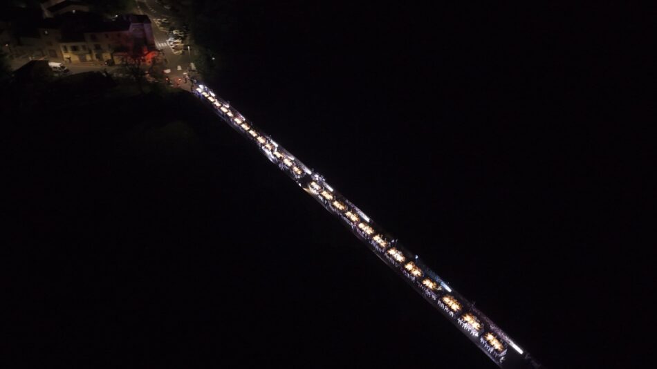 La cena solidale della Doc Valdarno di Sopra su Ponte Buriano, in Toscana