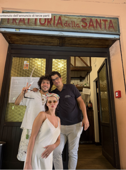 Ph: Instagram Trattoria della Santa 