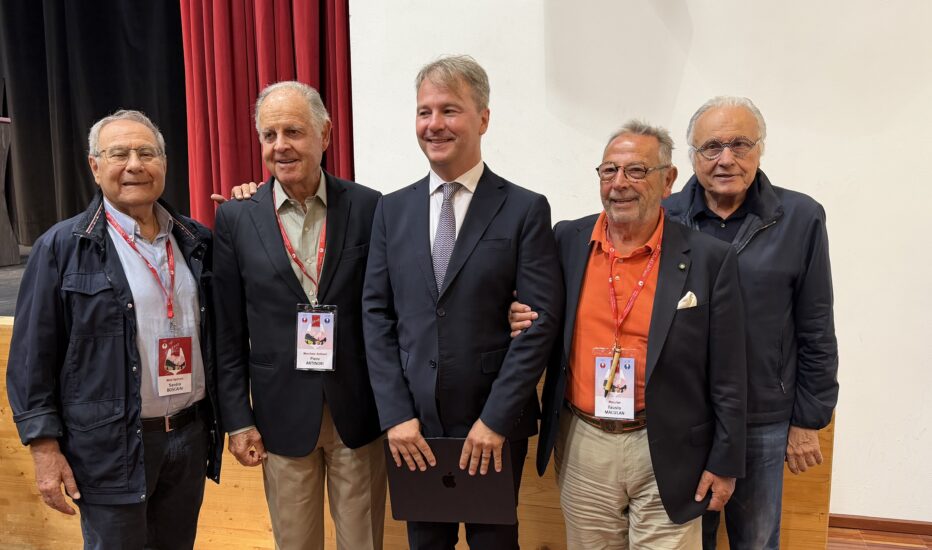 Pieto Antinori, Angelo Gaja, Sandro Boscaini, Fausto Maculan