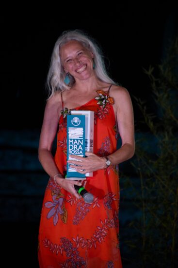 Valeria Parella, vincitrice del “Premio Letterario Mandrarossa - La Sicilia che non ti aspetti”