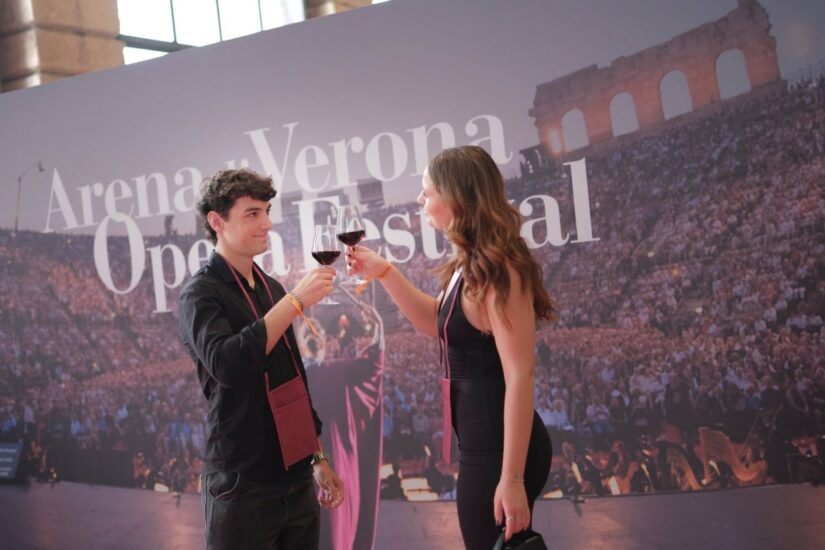 Vino, cucina e lirica nel pre-opera dell’“Arena Opera Festival” a Verona con “Vinitaly, the Opera Ouverture”