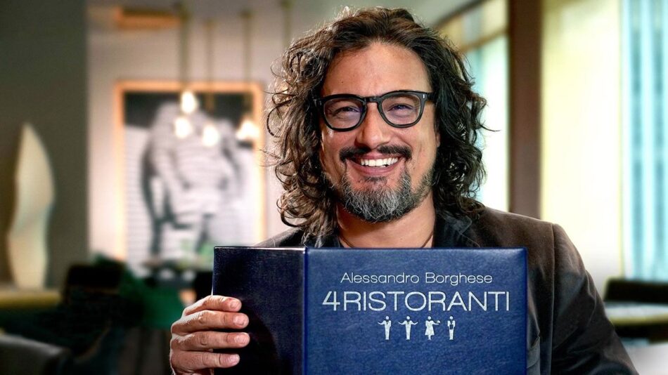 Alessandro Borghese conduce “4 Ristoranti” (Sky)