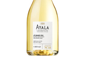 Ayala , Aoc Champagne A&yuml; Grand Cru Blanc de Blancs Collection N. 18