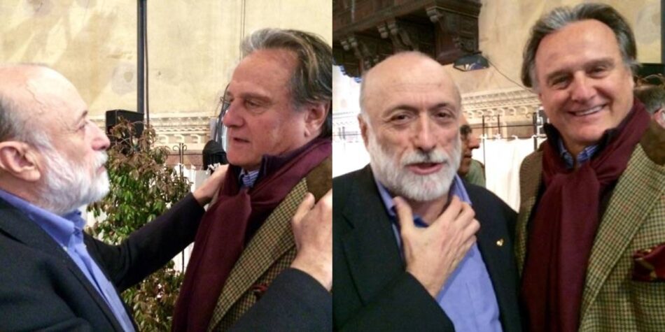 Carlo Petrini e Jacopo Biondi Santi